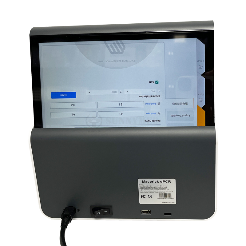 Sy-W007-1 Portable Qpcr Veterinary 4-Channel Direct Imaging Fluorescence PCR System