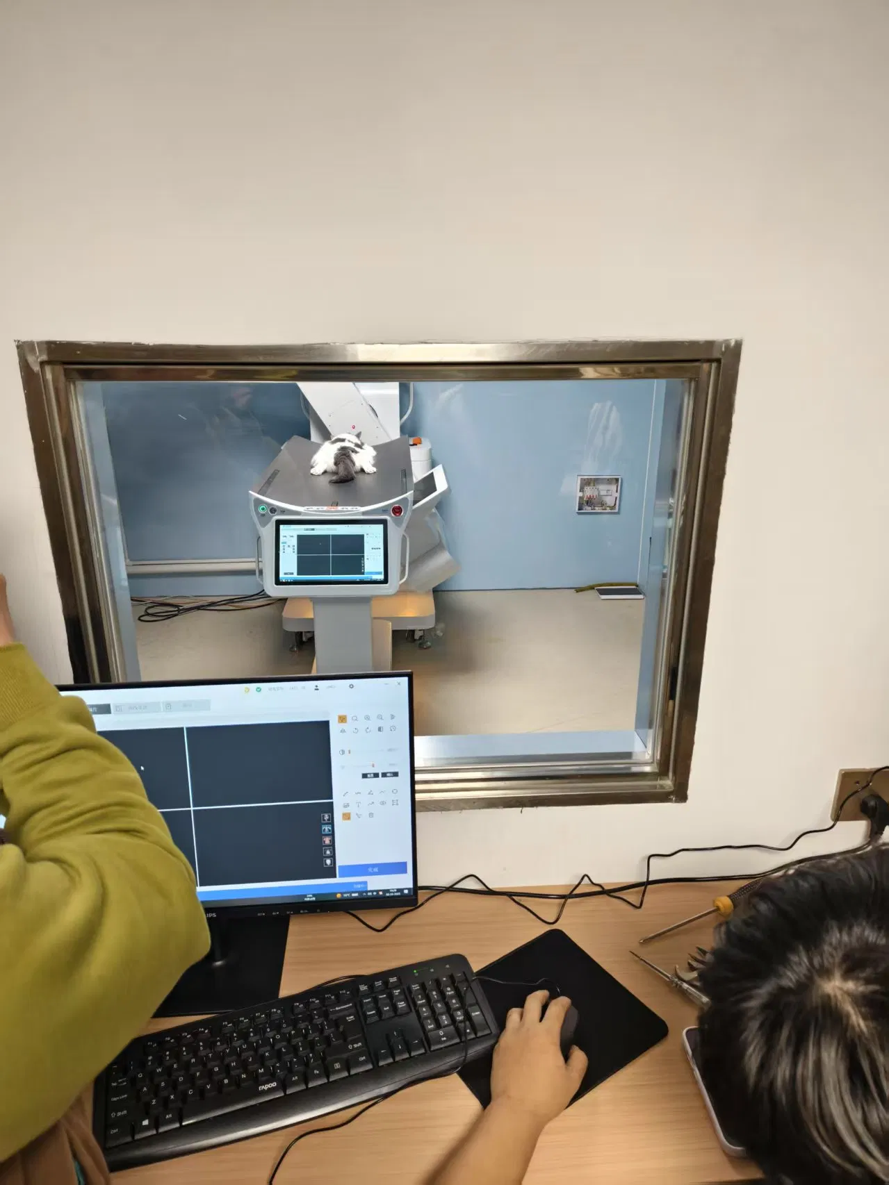 4-Iin-1 Veterinary Diagnostic Machine Pet Medical Static Dynamic CT Scanner