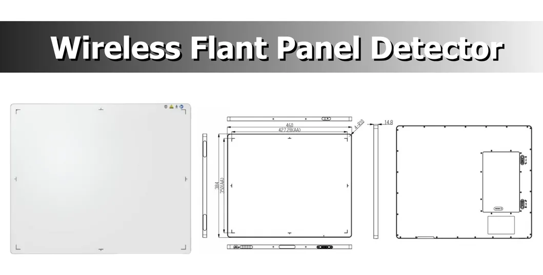 Medical X Ray Equipment Wireless Digital Flat Panel Detector