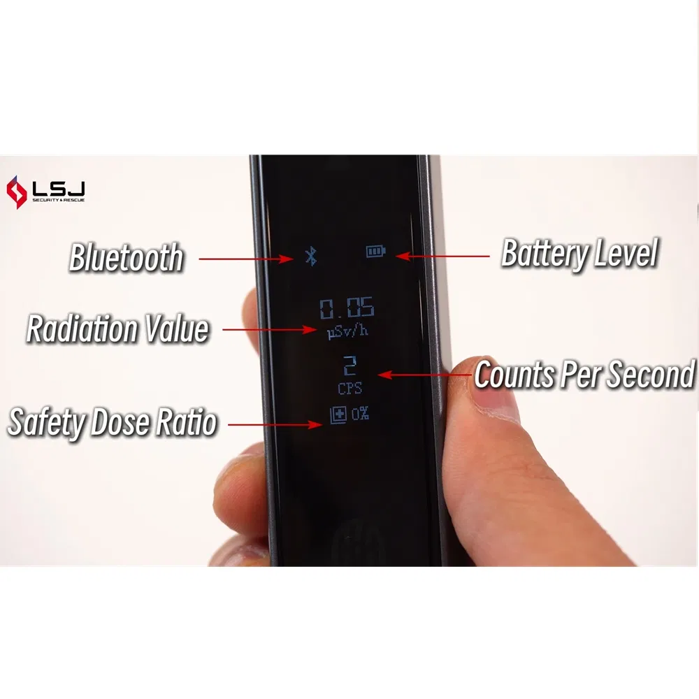 Nuclear Radiation Alarm Device for Hazard Detection Monitoring