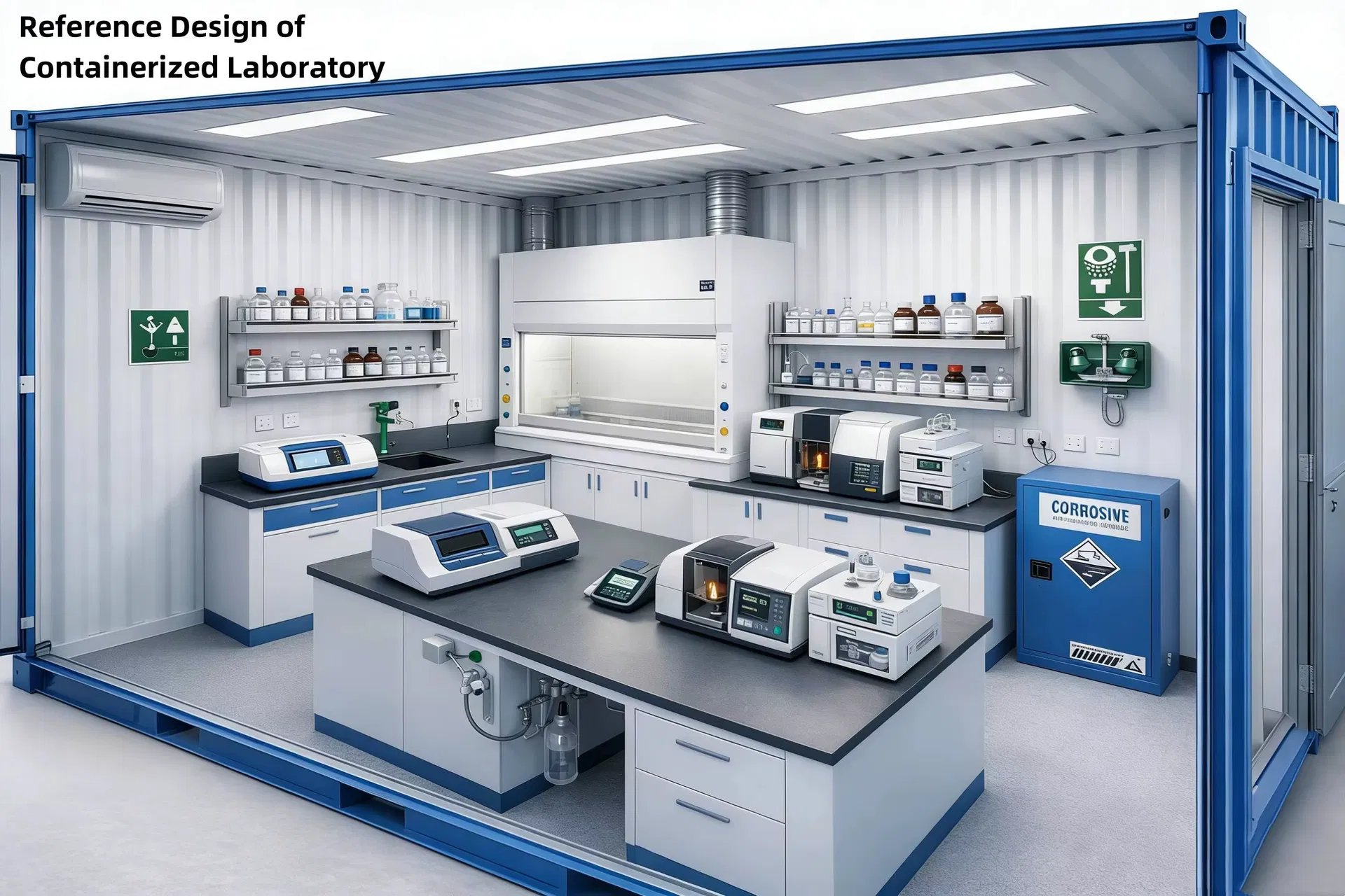 Chemical Analysis Container