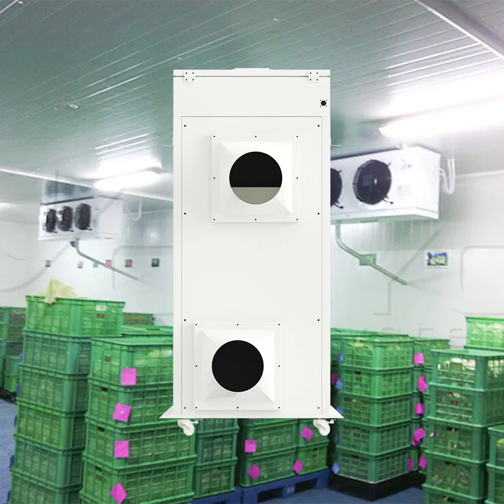 Pipe-Array Non-Frosting Coffee Cherry Fermentation Rooms Solution with Multi-Spectral Imaging