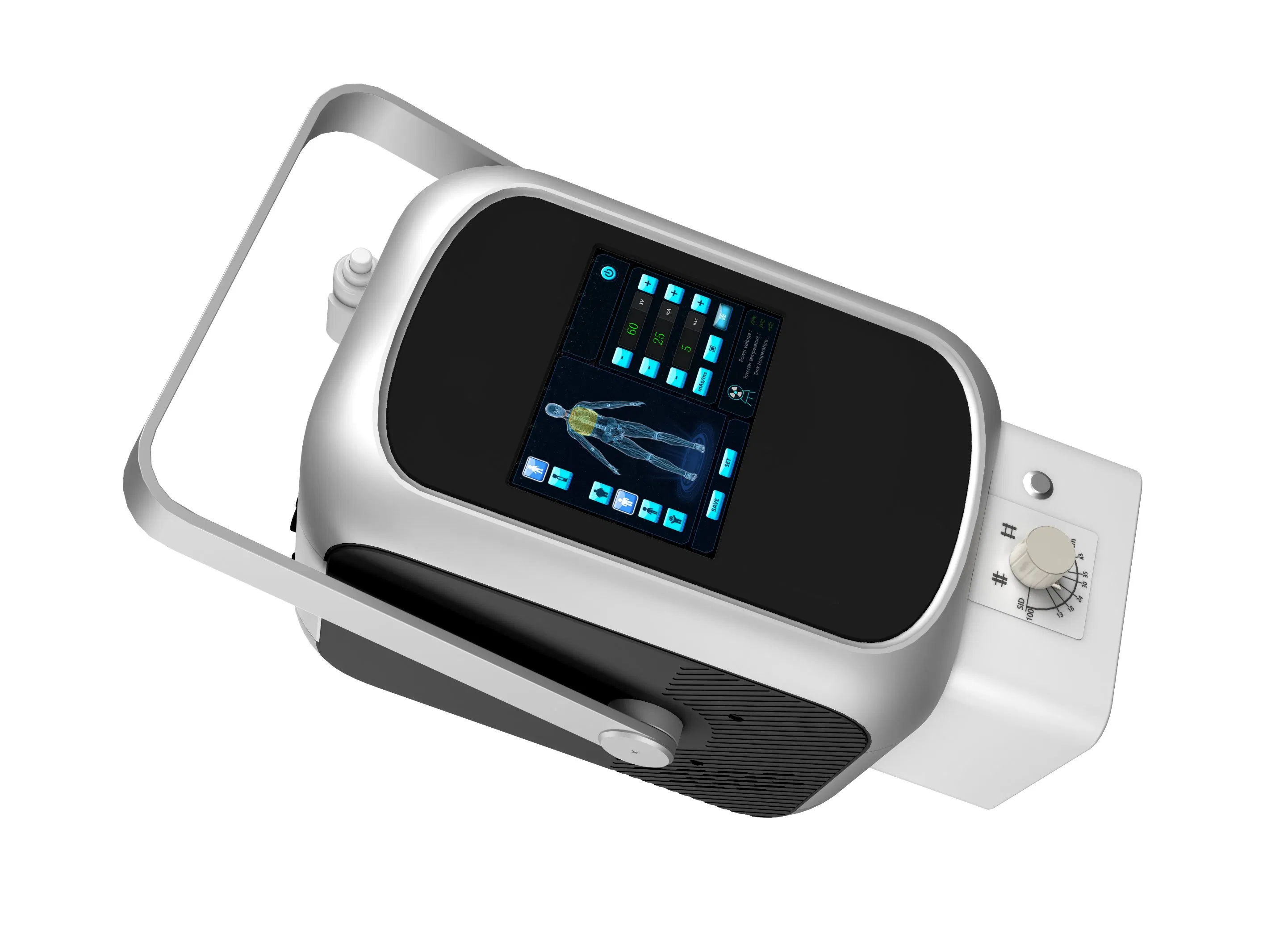 High Frequency Medical 160mA Mobile Portable X Ray Unit X-ray Device 8kw Xray Portable