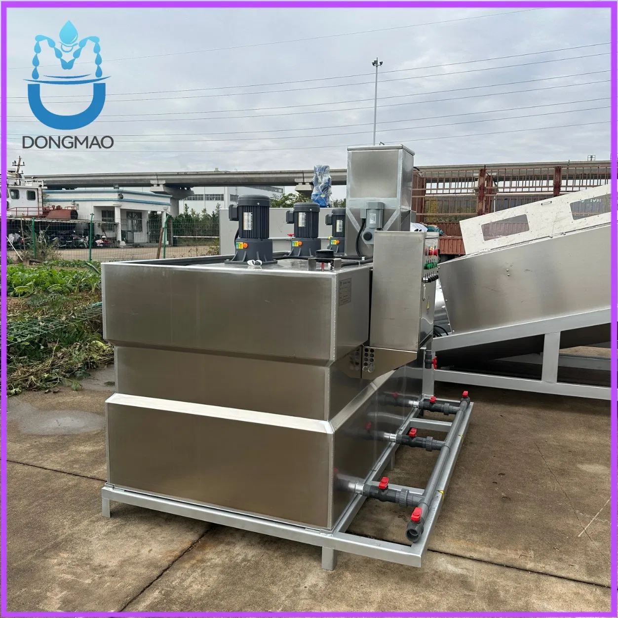 Full Automatic Control PAM PAC Automatic Powder Liquid Polymer Chemical Dosing System