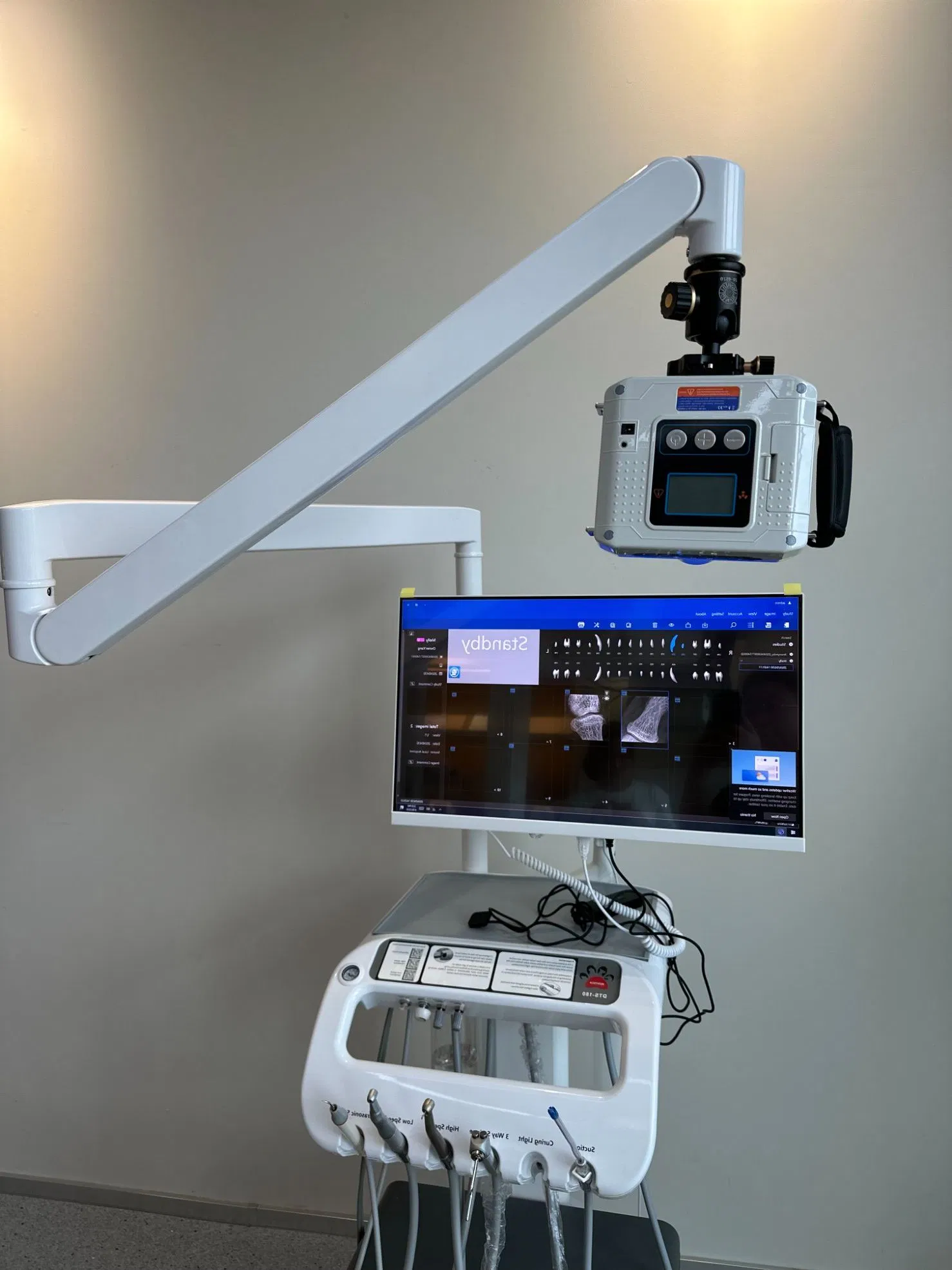 Stainless Steel Pet Dental Operation Table Integrated Vet Dental Solution Workstation