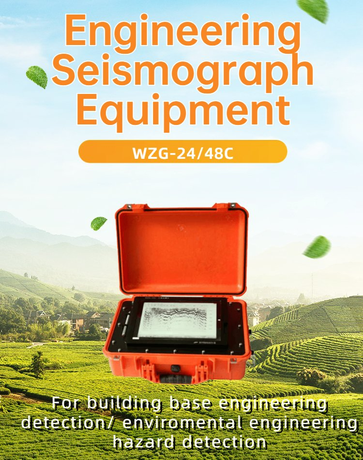 Seismic Wave Analysis Software Underground Seismic Detection Tools Seismic Refraction Measurement Kit