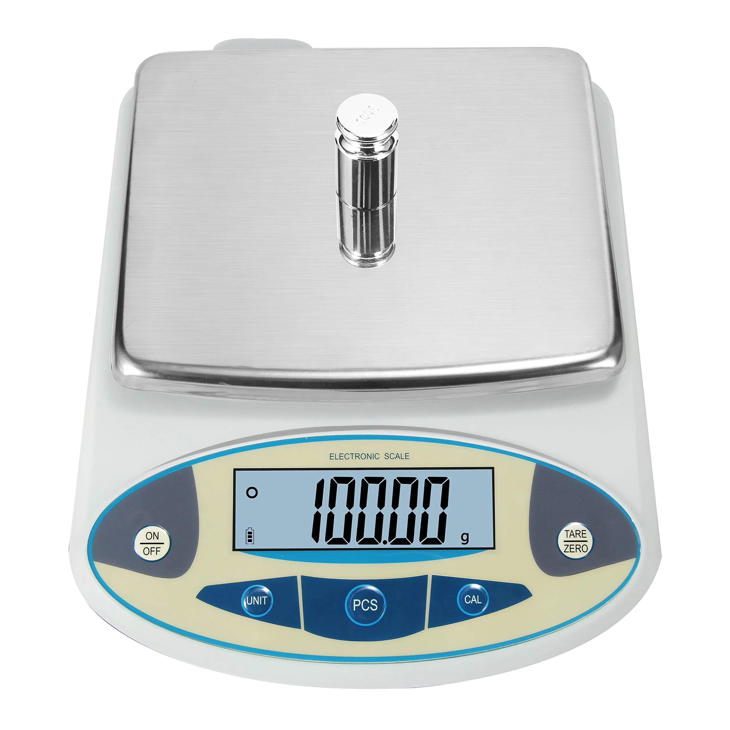 10kg/0.01g Square Plate RS232 Interface Electronic Balanc Counting Weight Scale for Kitchen Spices