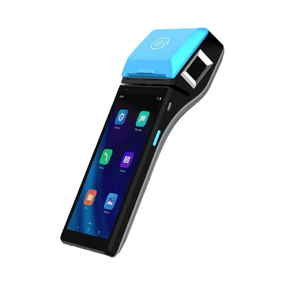 2023 New Qr Scanner Fingerprint Touchscreen All in One Handheld POS Payment Terminal