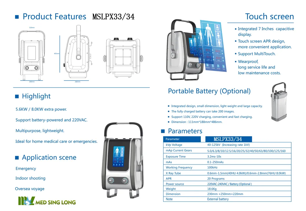 Mobile X Ray Machine