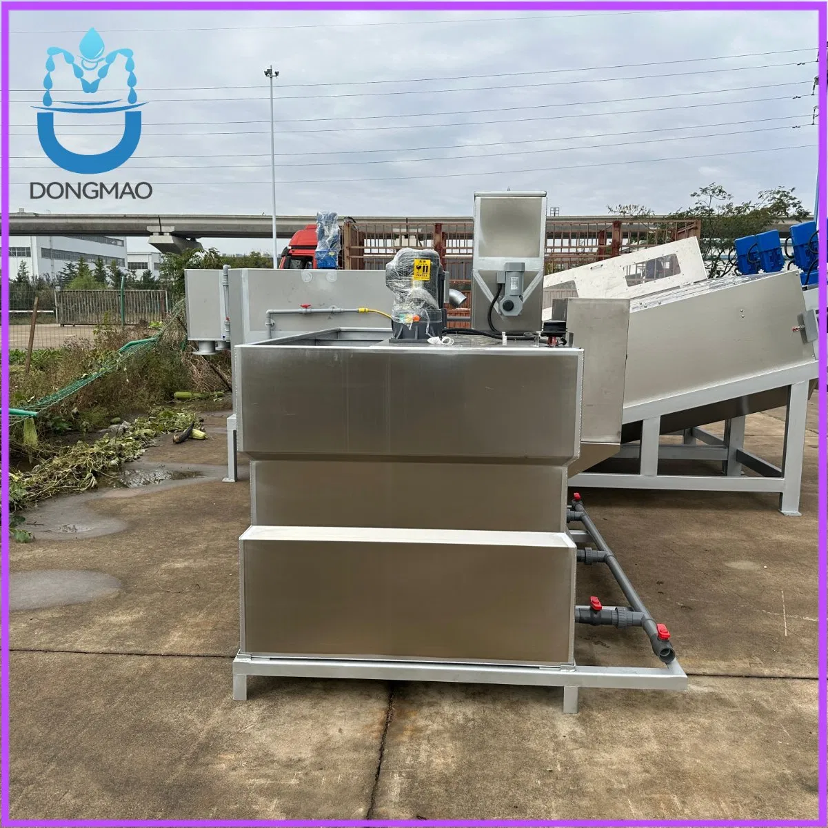 Full Automatic Control PAM PAC Automatic Powder Liquid Polymer Chemical Dosing System