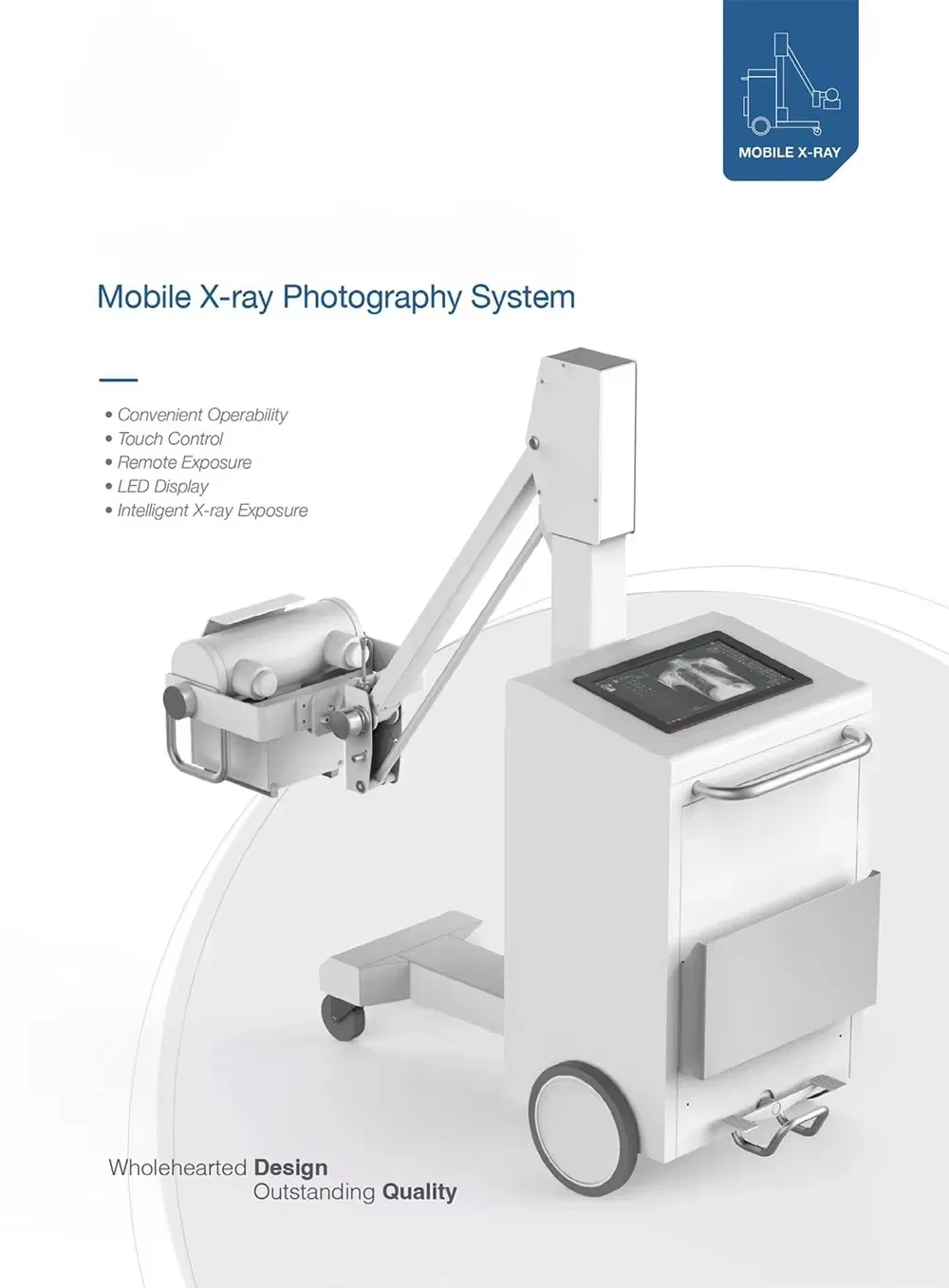 Hospital Multi-Functional High Frequency Imaging Digital X-ray Radiography System