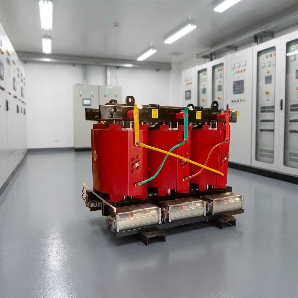 50kVA-10000kVA, 0.12-34.5kV Vacuum Cast Dry-Type Transformer - Heat Resistant Maintenance Free For Grid System