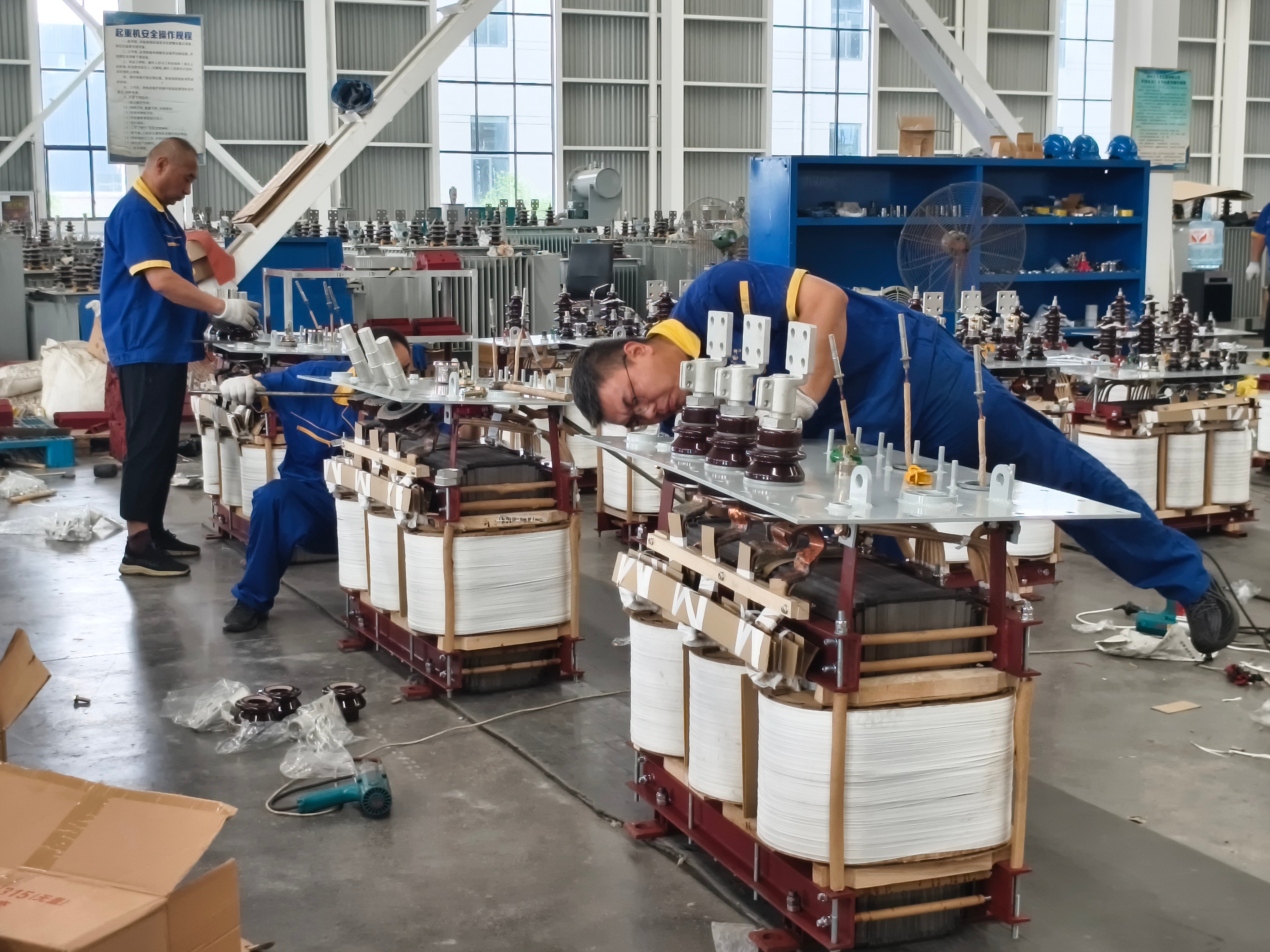 SCB15-500kVA/10kV/0.4 All Copper Three-phase Dry-type Amorphous Alloy Distribution transformers