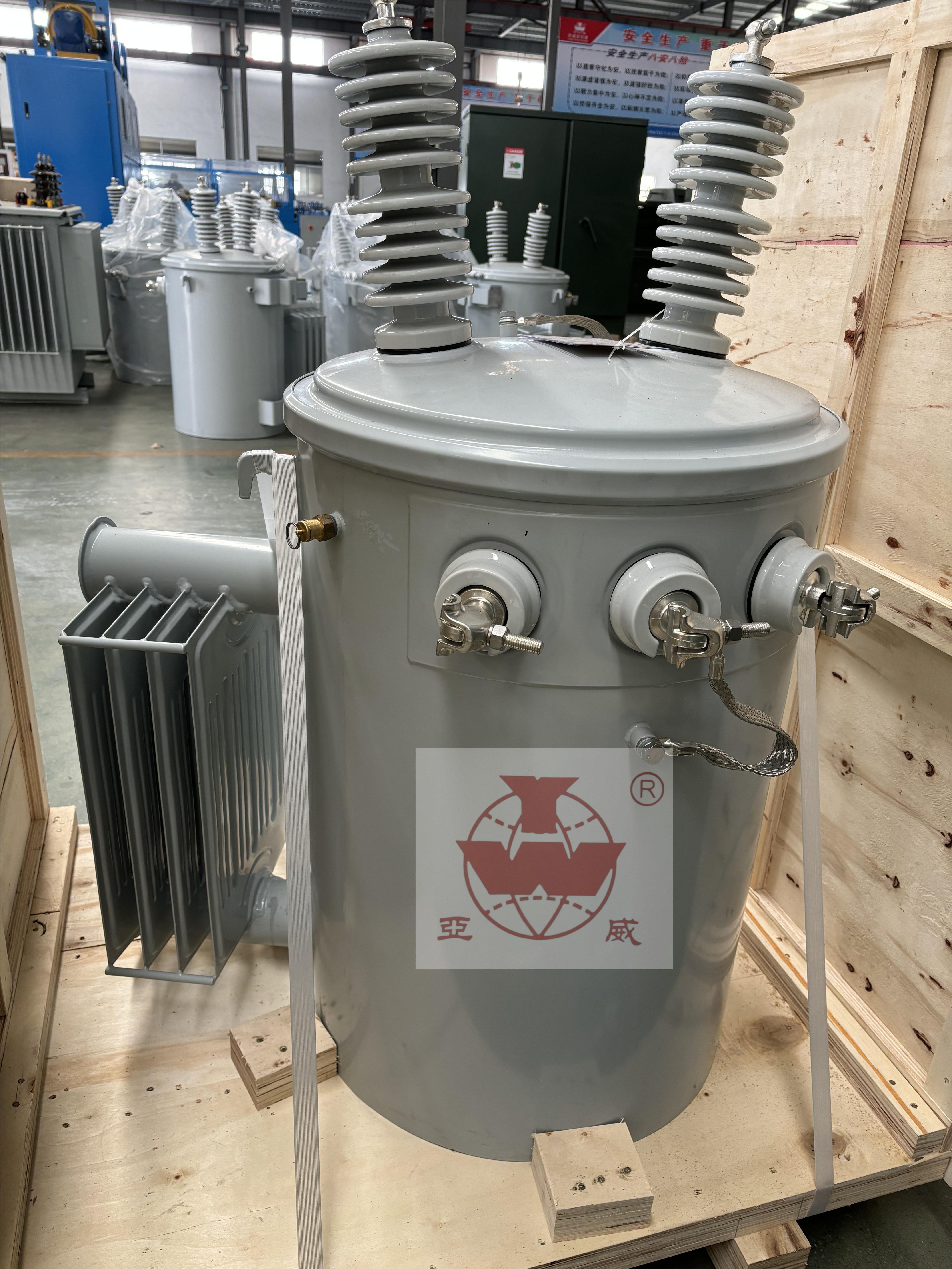 High Perfomance Single Phase Pole Mounted Transformer 13.8kv 100kva 75kva 50kva 37.5kva 25kva 15kva Price