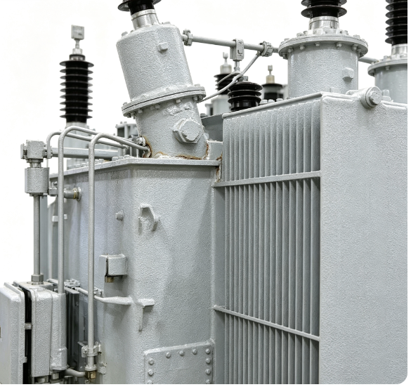 SZ11-6300/35 SZ11 35kV On-load Tap Changing Oil Immersed Power Transformer With Conservator