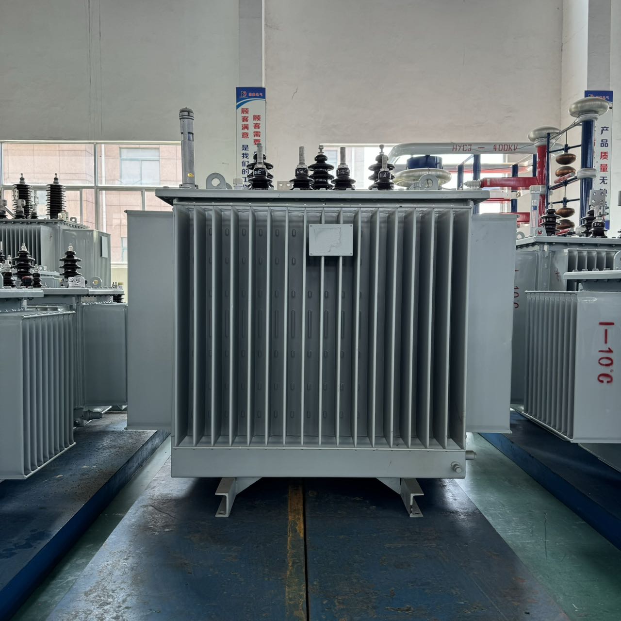 DingXin 125kva 10kv 3 Phase Outdoor Pole Mounted Buck Boost Oil-Immersed 50/60Hz Power Distribution Transformer