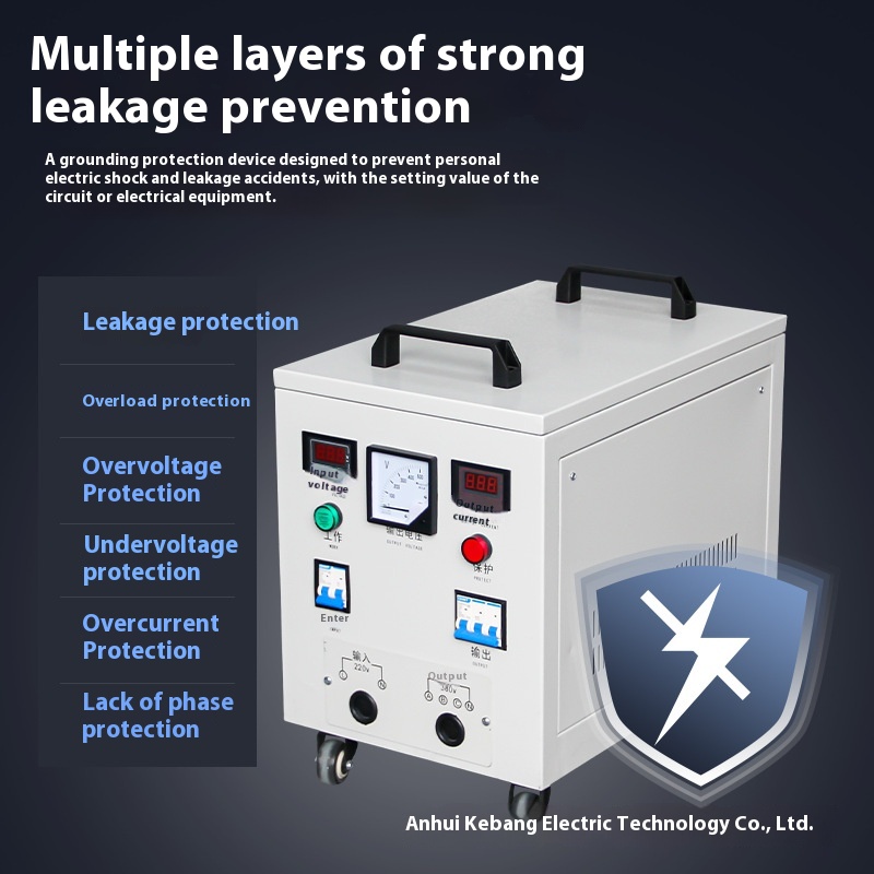 High-Power 0.1kg Kilowatt Inverter Power Supply Converter Single-Phase 220V Three-Phase 380V Step-Up Transformer For Frequency