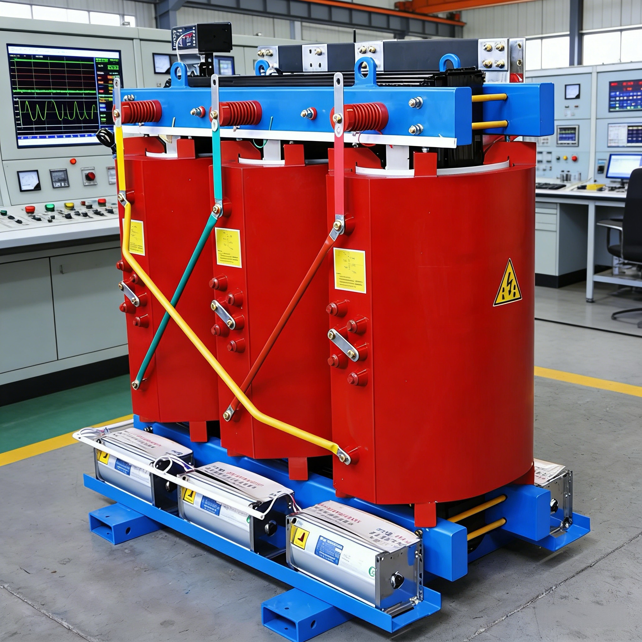 Hongda All-Copper 50/60Hz Dry-Type Amorphous Alloy Transformer SCBH15-1000Kva/10Kv Three-Phase Epoxy Resin MV&amp;HV Applications