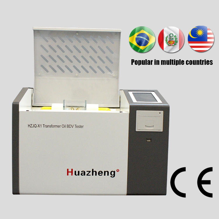 Dielectric Oil BDV Test Kit / 80kV Insulation Oil Breakdown Voltage Tester / Transformer Oil Pressure Analyzer