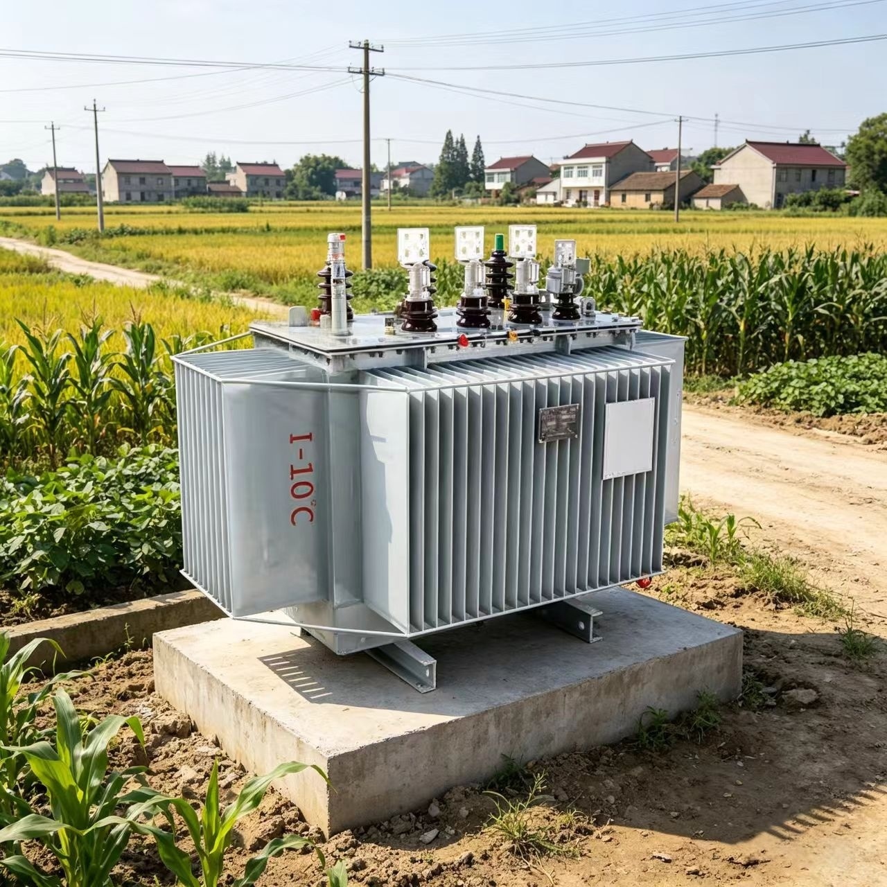 10 KV S20 - M - 30 ~4000 Series Three Phase Three Winding Oil-immersed Distribution Transformer