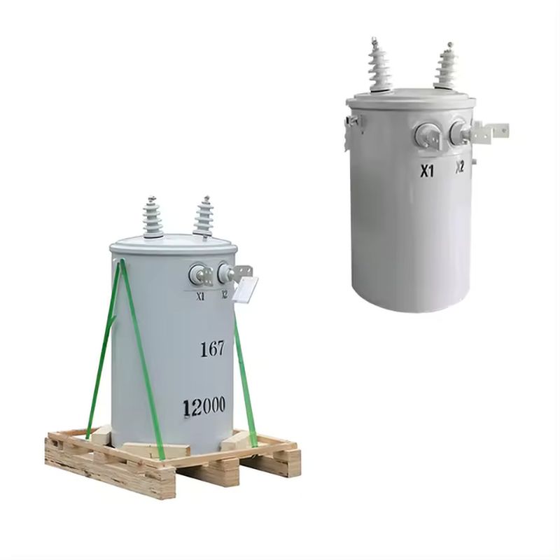 Jikai Oil Single Phase Pole Mounted Distribution Transformer 33kv 333kva 15 25 KVA 50 75 KVA 100 167 Kva Output 440v Input 3kv