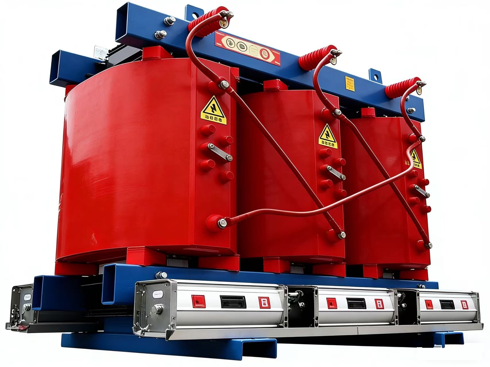 Amorphous Alloy Dry-Type MV&amp;HV Power Transformer Three Phase Round Coil Multi-Winding 6 KV/11 KV to 400 V 50/60 Hz
