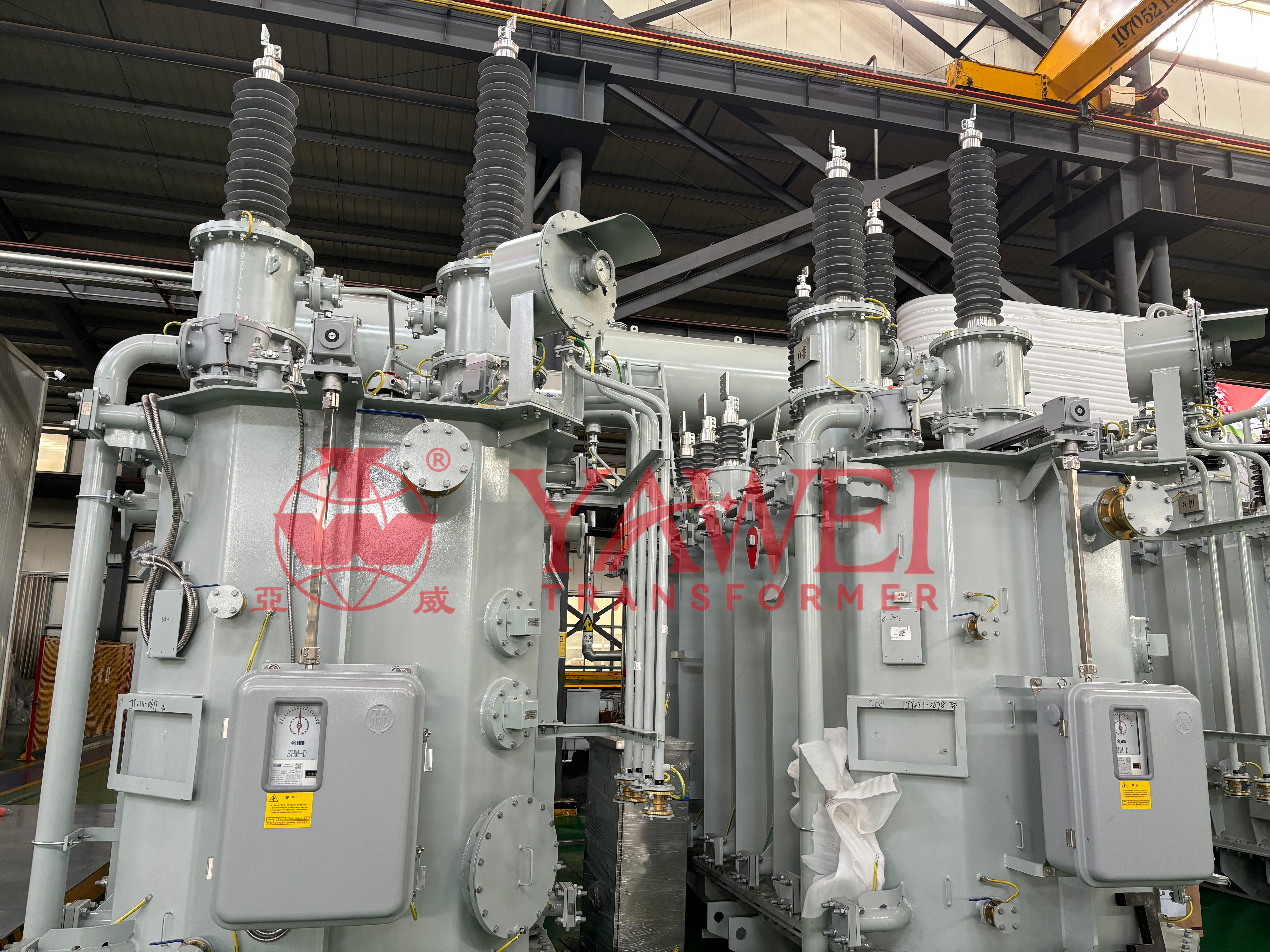 Jiangsu Yawei Transformer Electrical Equipment 110kV 220KV 12.5mVA 16mVA 20mVA Step Up Power Distribution transformers