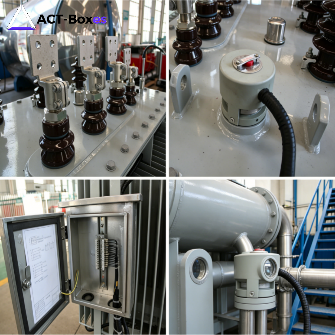 ACT 2500kVA Oil Immersed Transformer with Oil Conservator for Outdoor Mining Site
