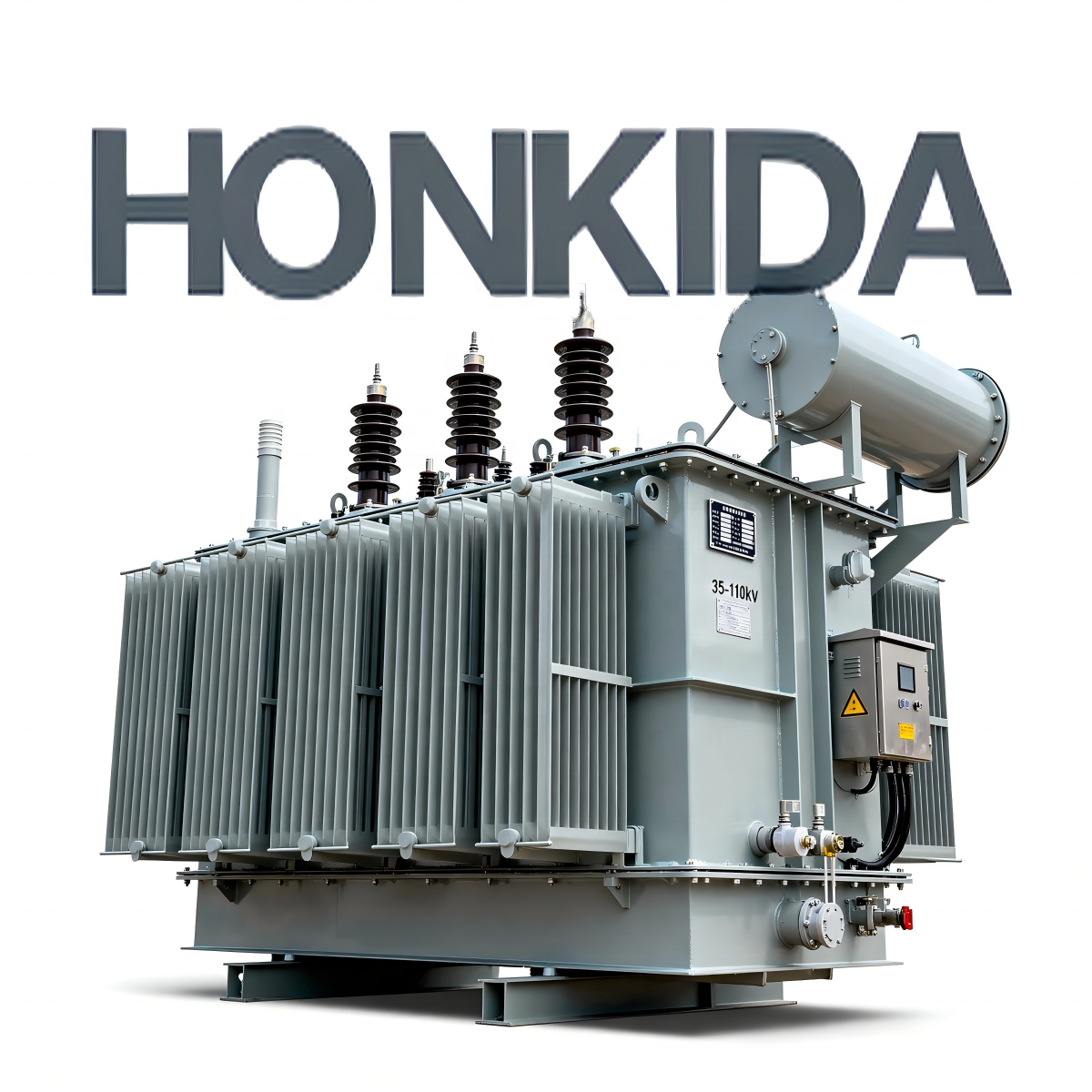 10kV/11kV/22kV Shandong Oil Immersed Transformer 50-2500kVA Output 440V/400V/230VCopper/Aluminium Winding With Conservator Tank