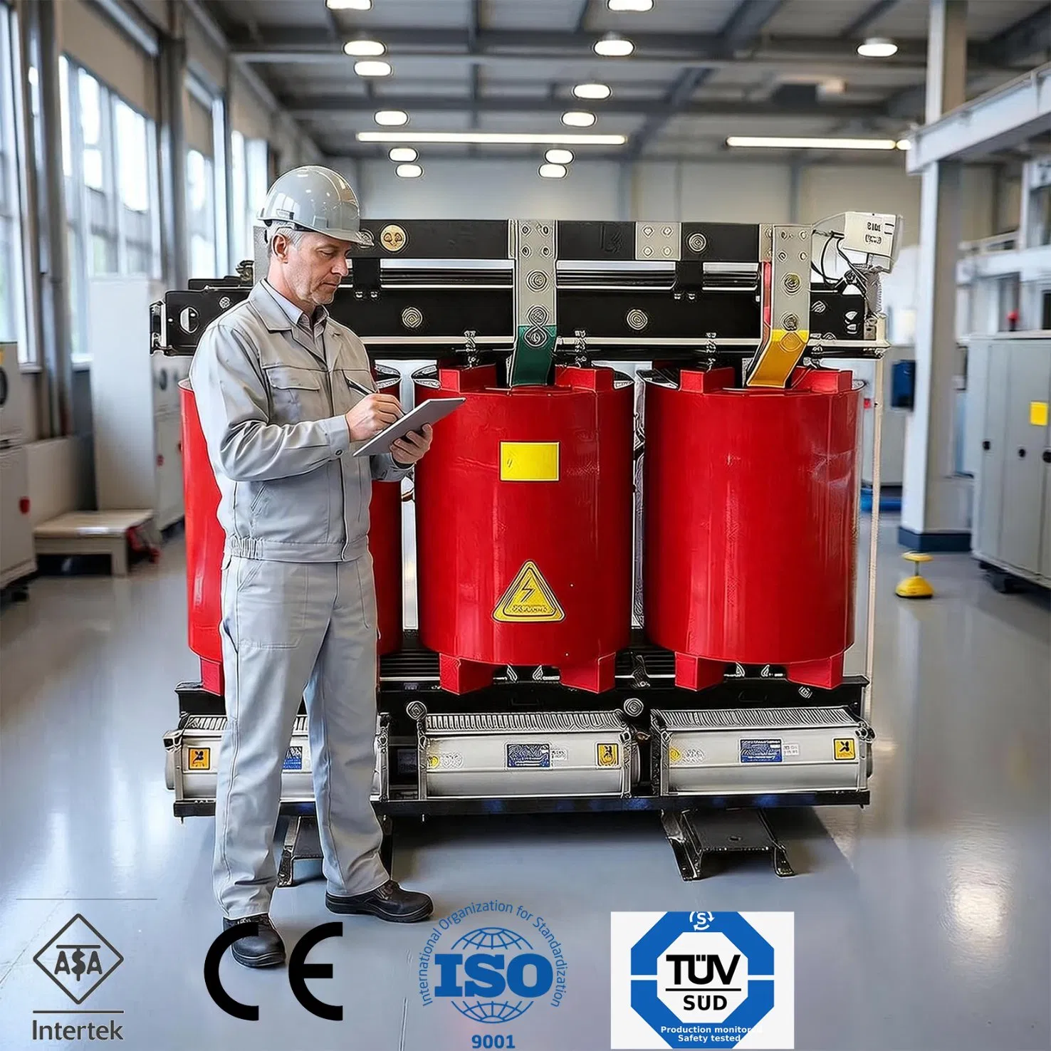 OEM/ODM 2000kVA 20kv Electrical Cast Resin Dry Type Transformer for Renewable Energy / Solar &amp; Wind Power System / Low Noise Free Maintenance