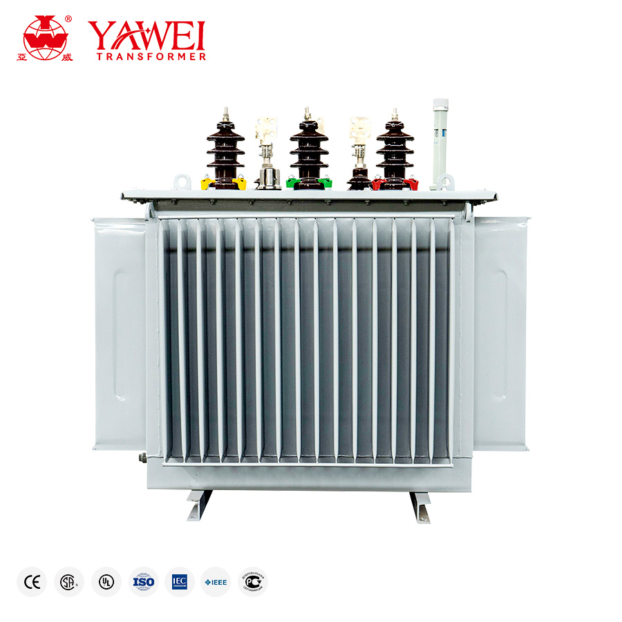 YAWEI 125kva 10kv 3 Phase Outdoor Pole Mounted Buck Boost Power Distribution Transformer
