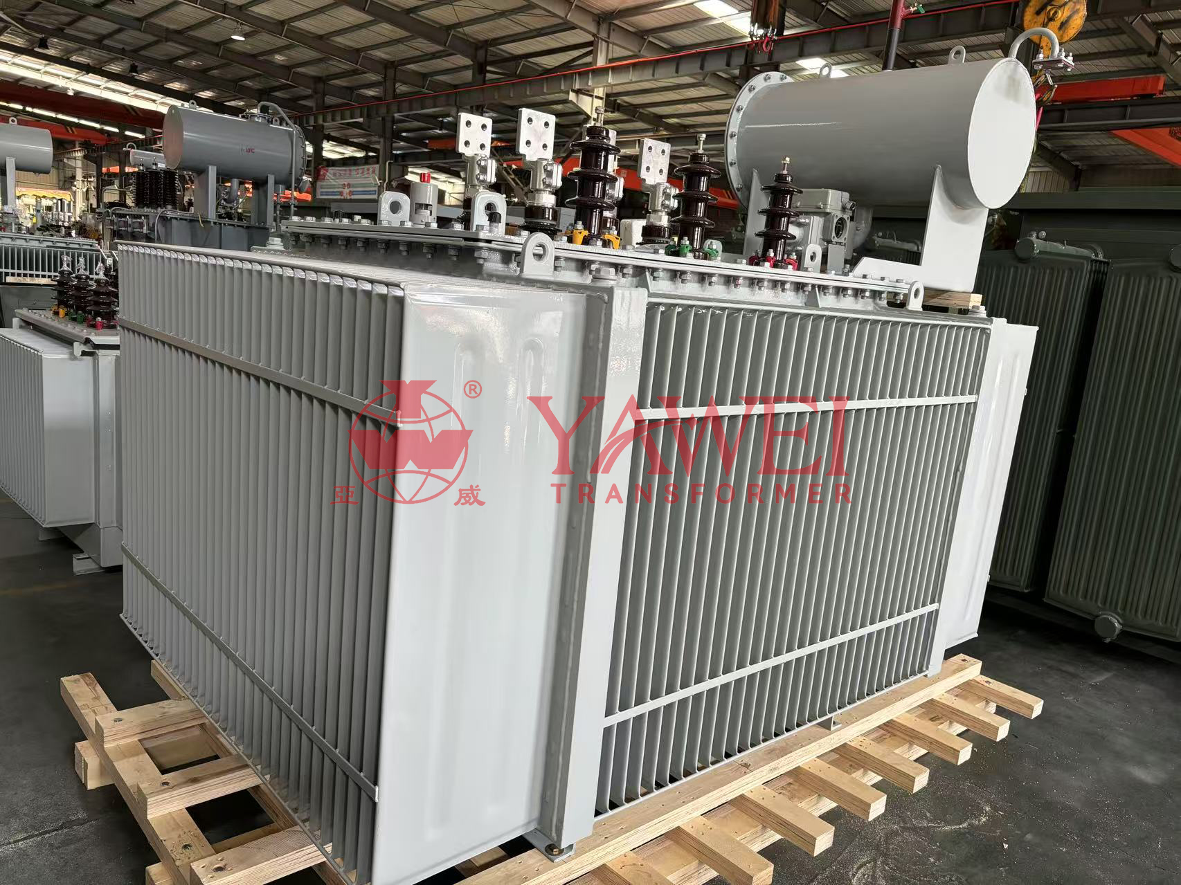 YAWEI 125kva 10kv 3 Phase Outdoor Pole Mounted Buck Boost Power Distribution Transformer
