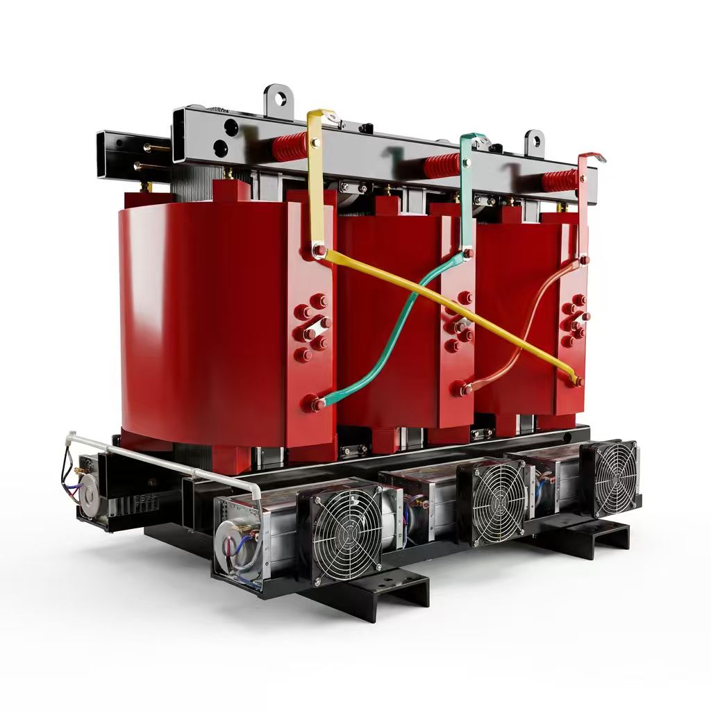 50kVA-10000kVA, 0.12-34.5kV Vacuum Cast Dry-Type Transformer - Heat Resistant Maintenance Free For Grid System