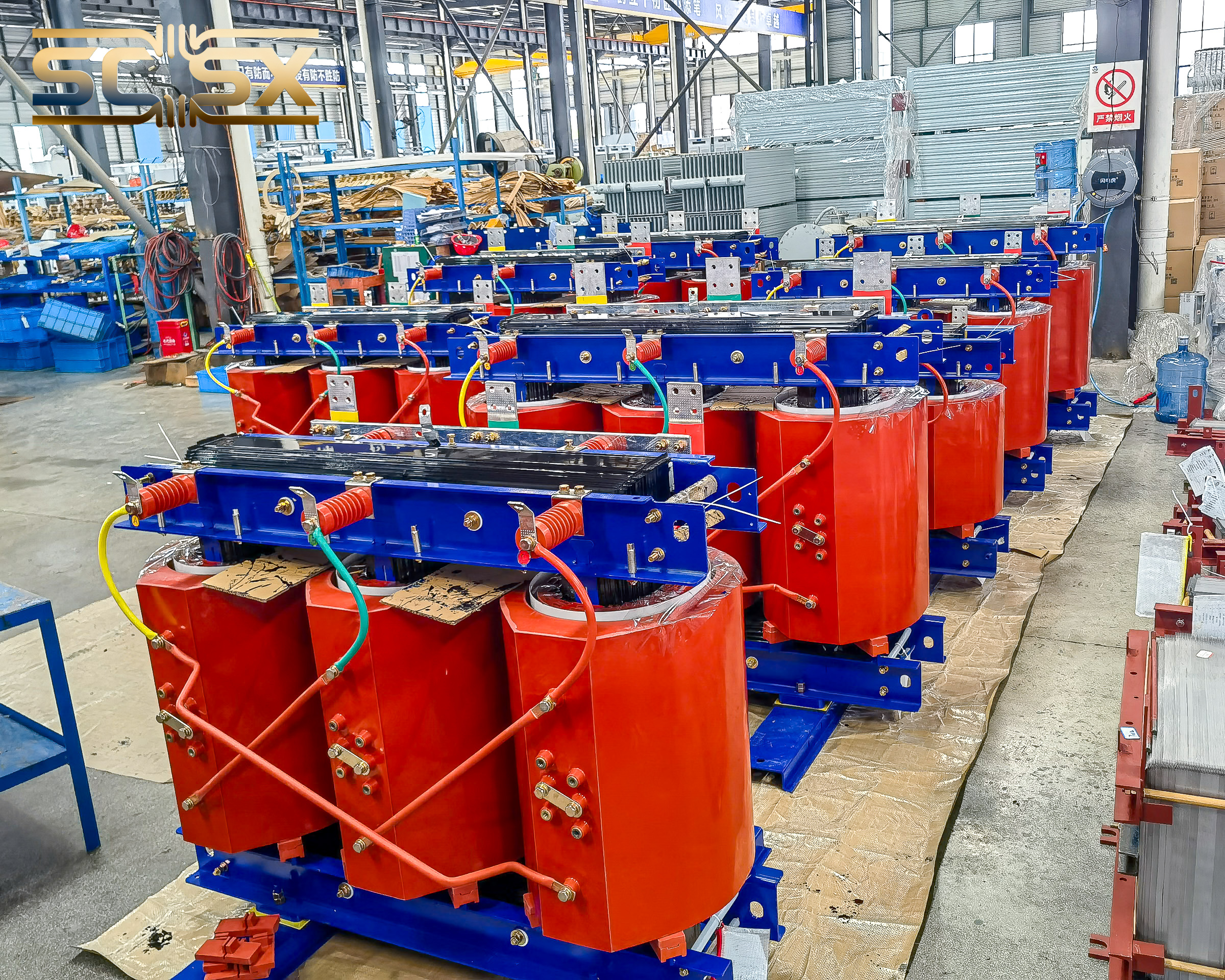 Emergency Backup Amorphous Alloy Dry Transformador Transformer 300KVA 24H Onsite Support Global Shipping 3 Phase Fireproof Cast Resin