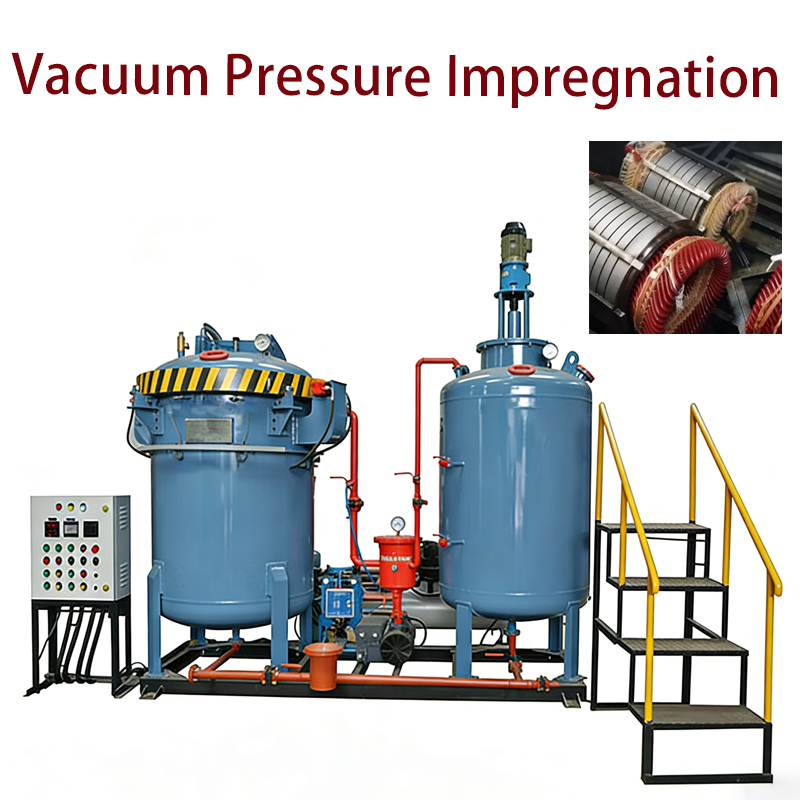 VPI Transformer Vacuum Pressure Tank Impregnation System for Transformer Coil and Inductor Treatment