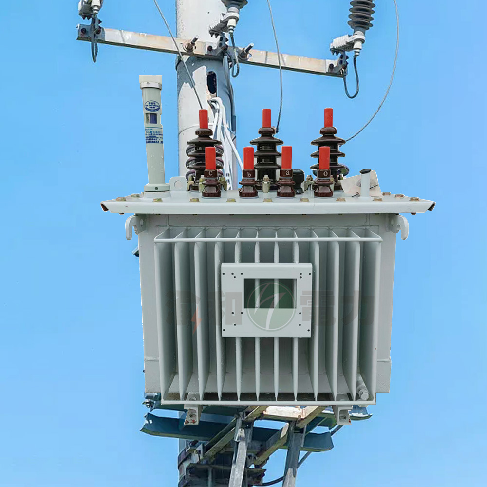 33KV 11KV to 415V Outdoor 3 Phase Step Down Oil Distribution Transformer 250kva 300kva Pole-mounted Oil Immersed Transformer