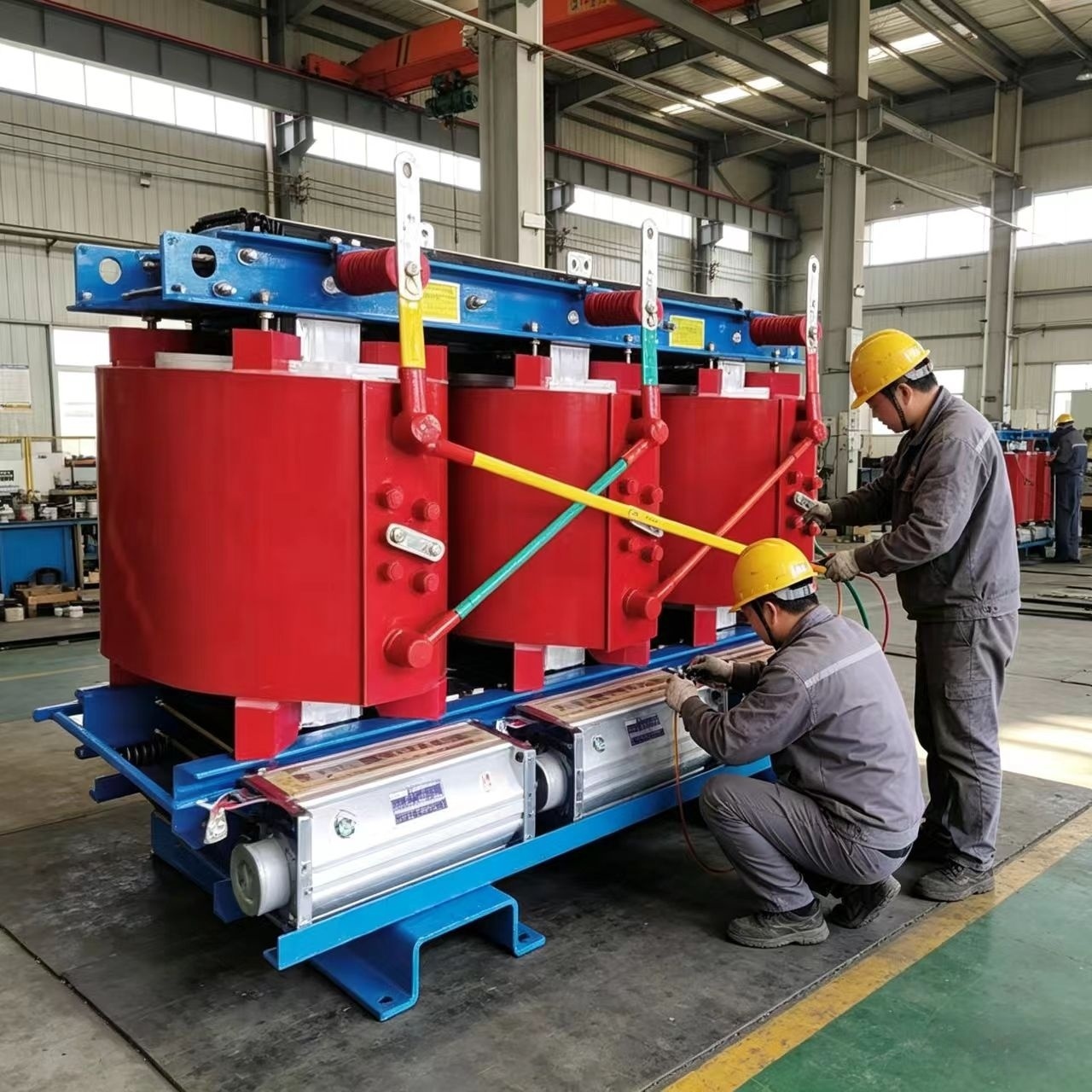 50Hz 6/6.3/6.6/10/10.5/11KV 30--4000KVA SC(B)H15 Amorphous Alloy Dry Type Transformer , Dyn11