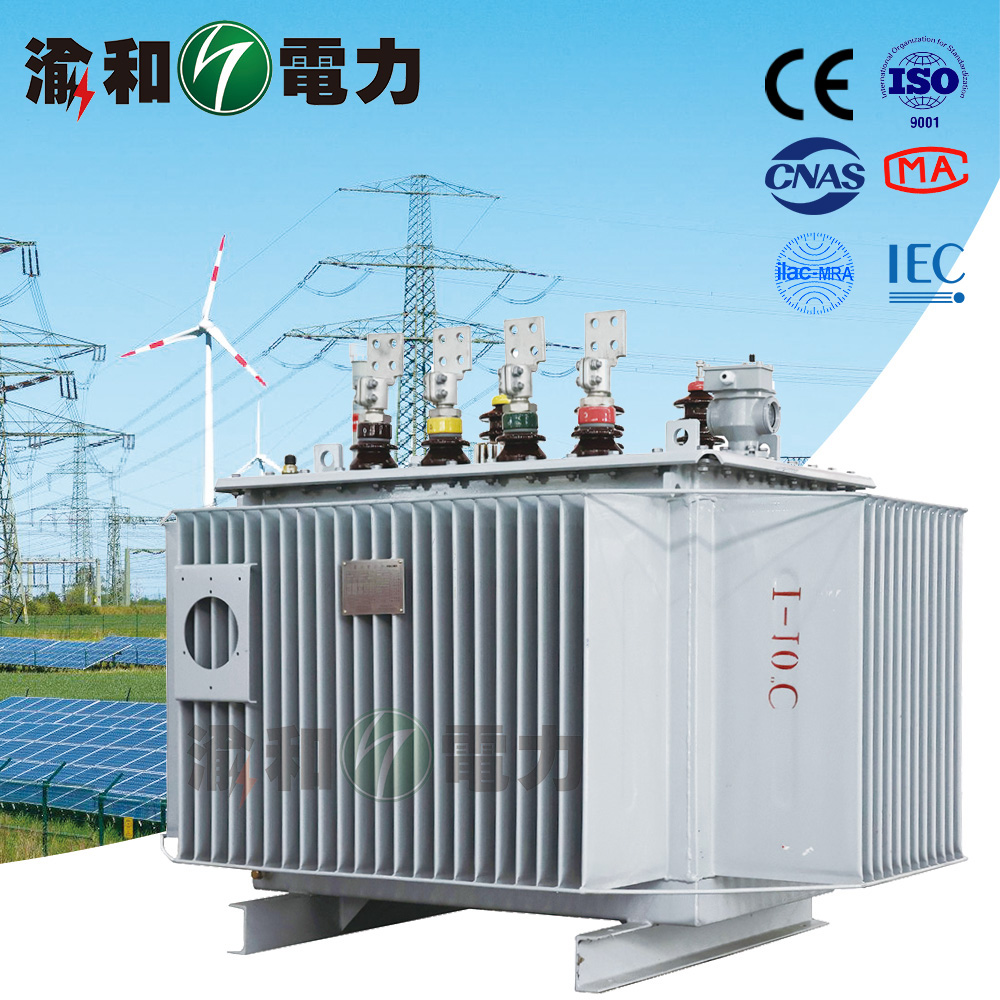 Three Phase Oil Immersed Distribution Transformer 1000W 160KVA 350KVA 100KVA 11/0.415KV High Quality Model S11 50/60Hz
