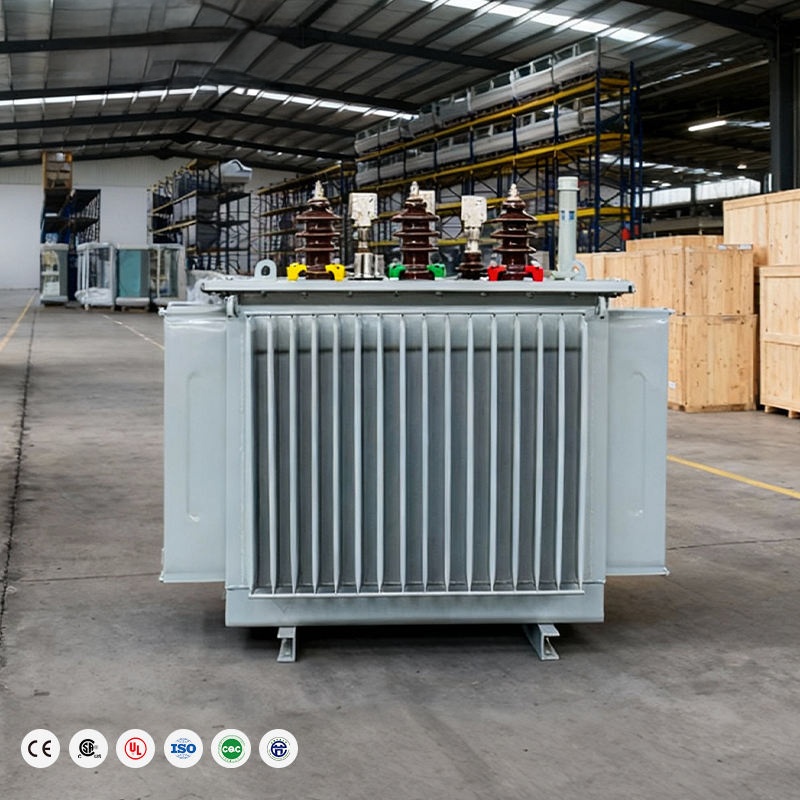 MingZheng SH21 11kv/0.4kv 30kva-2500kva Customizable Three-Phase Amorphous Alloy Oil-Immersed Aluminum Distribution Transformer