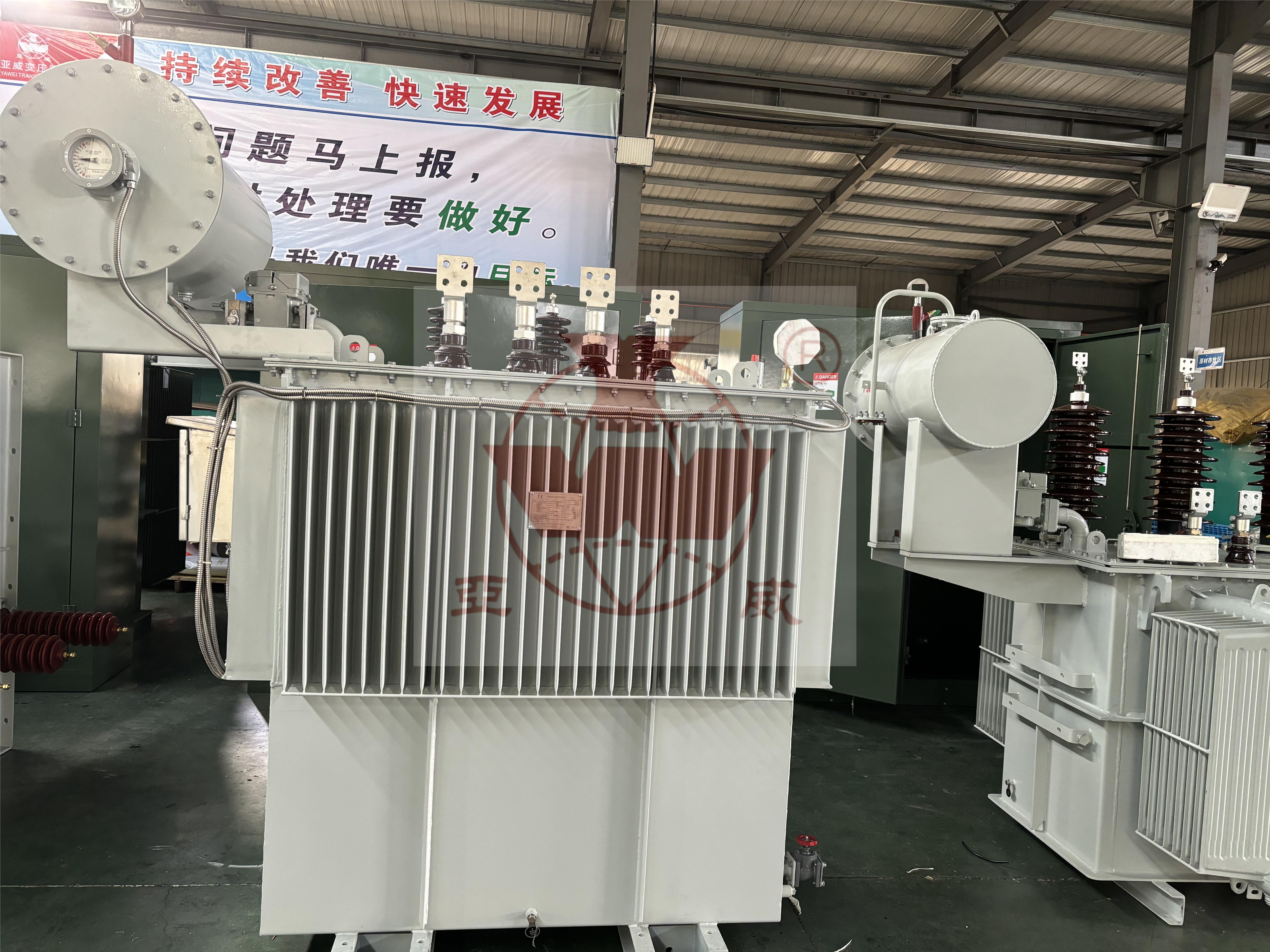 YAWEI High Voltage 3 Phase 11kv 22kv 35kv 100kva 200kva 400kva 1000kva Oil Immersed transformers