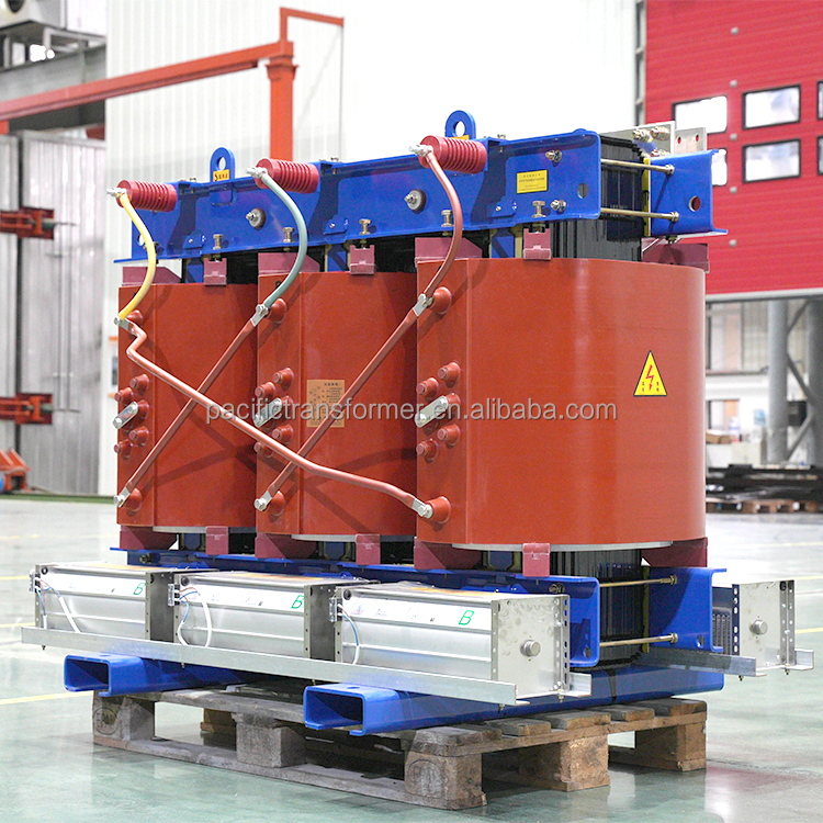 CE Certified Three Phase 10kV 10.5kV 11kV Dry Type SCB Series Three Phase Epoxy Resin Distribution Transformer