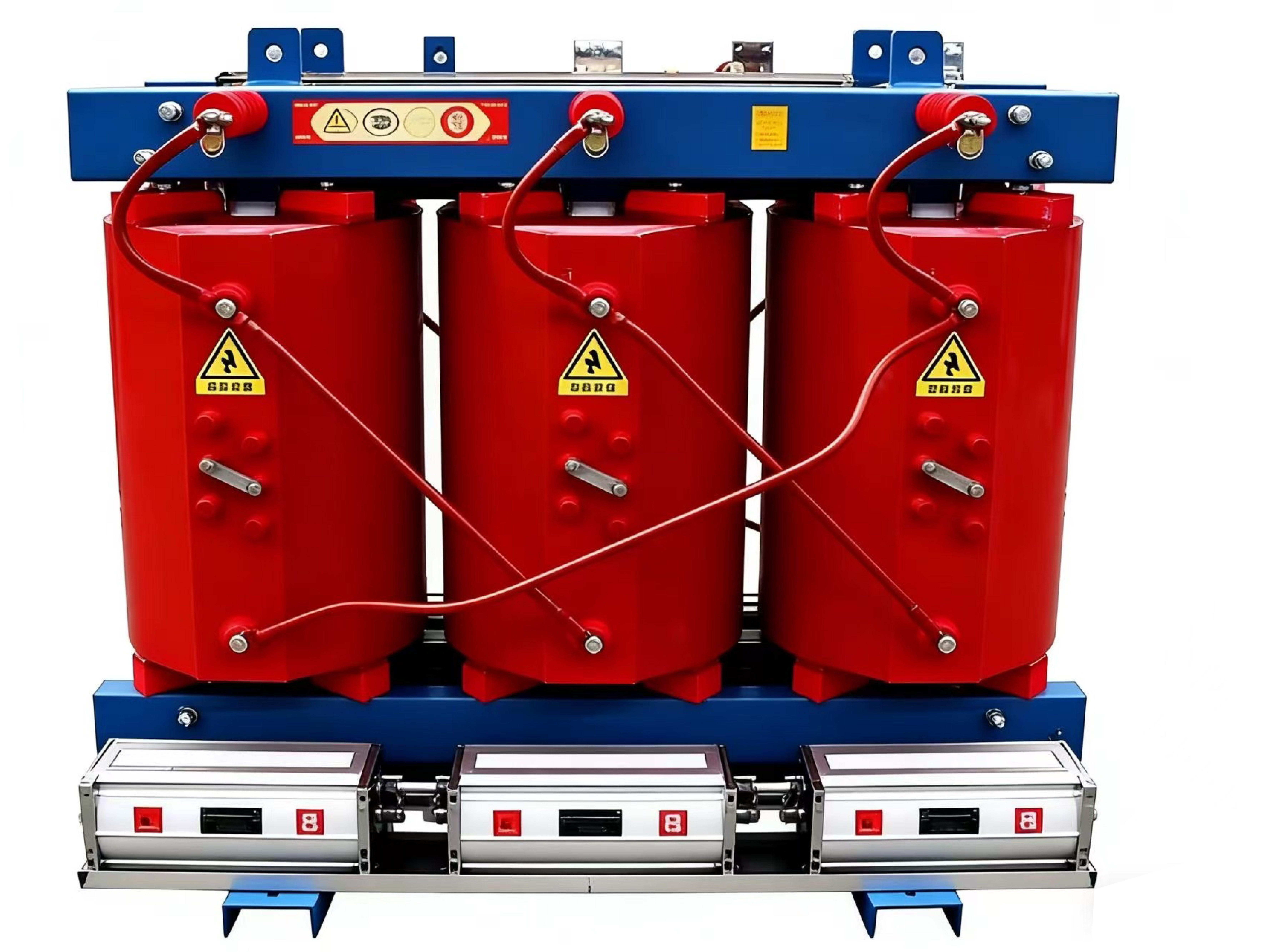 Amorphous Alloy Dry-Type MV&amp;HV Power Transformer Three Phase Round Coil Multi-Winding 6 KV/11 KV to 400 V 50/60 Hz