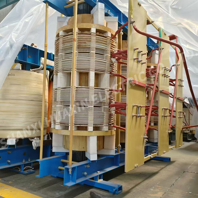 3-Phase 6KV Input Dry-Type Rectifier Power Transformer 220V 400V Copper Aluminum Winding Toroidal Coil Distribution Transformer