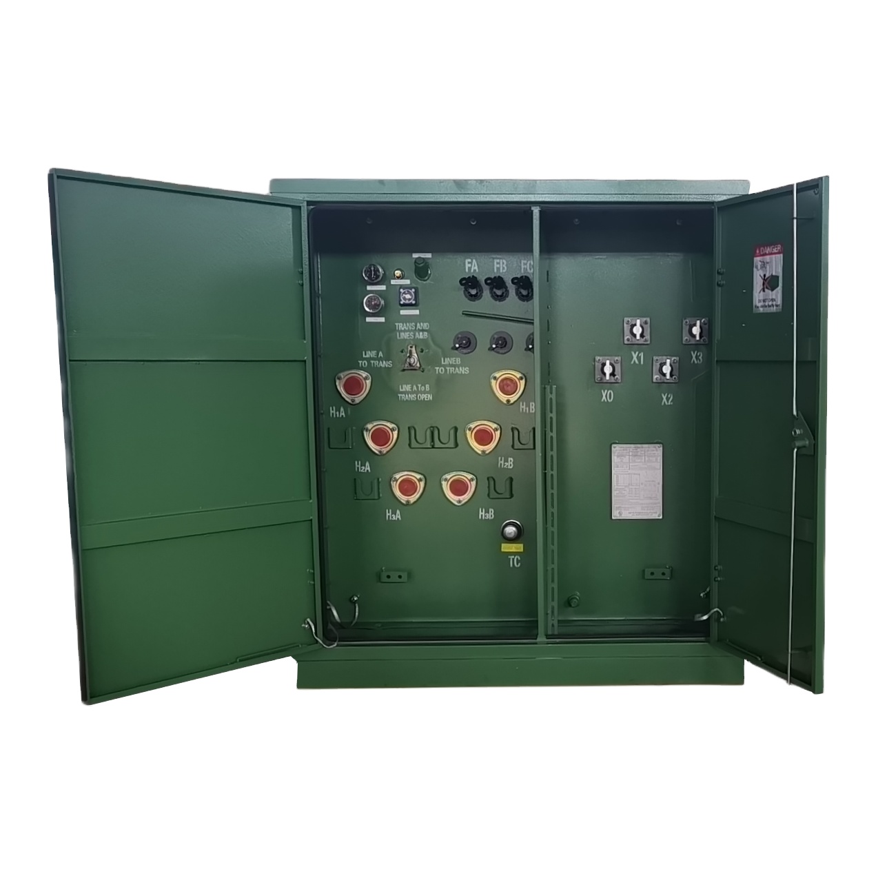 YAWEI 13.8kv 1500kva Transformator Power Substation Pad Mounted Transformer