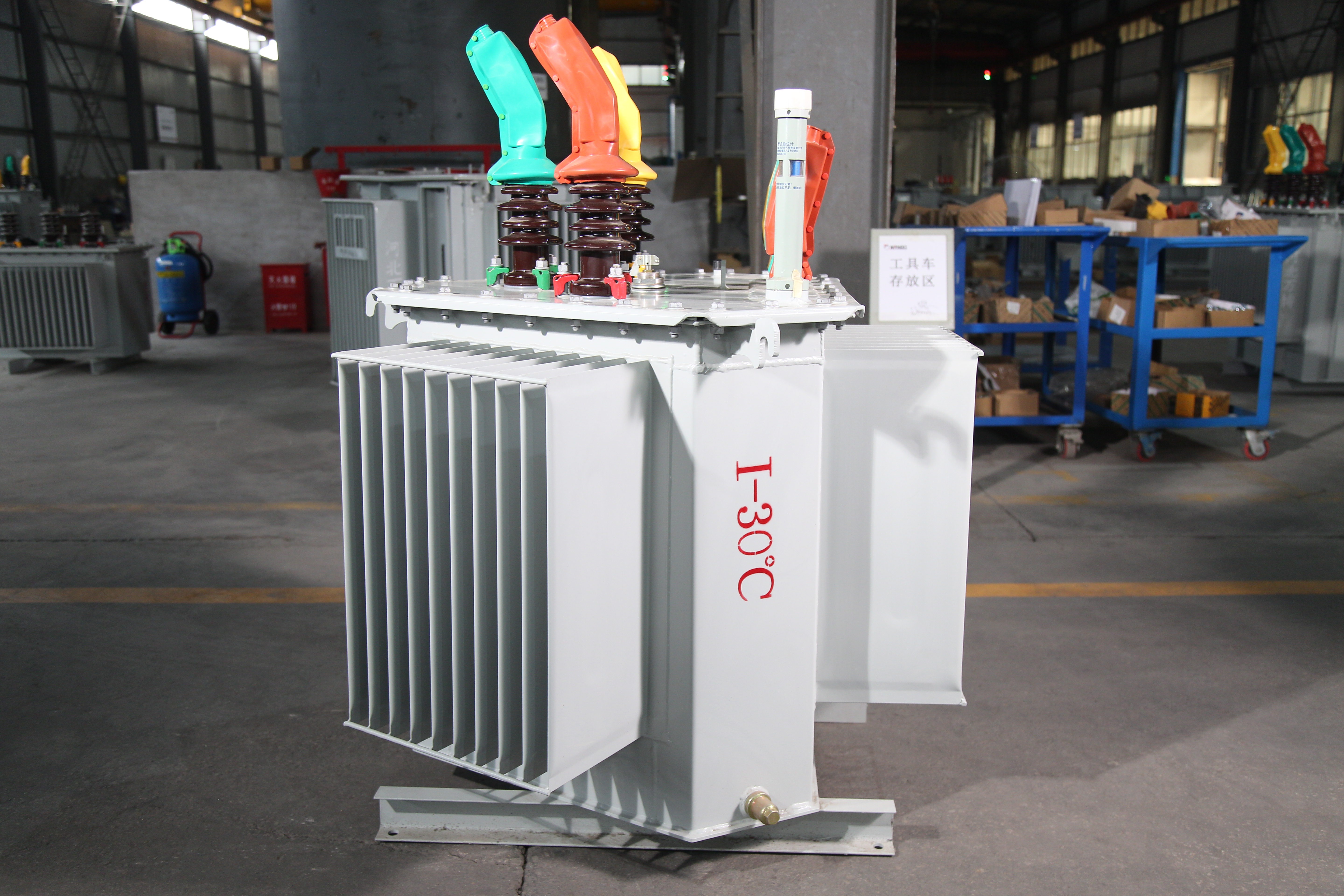 Wanbo-60 Factory Direct Custom Amorphous Alloy Distribution Transformer Low Noise Oil Immersed Power Transformer 60Hz/50Hz