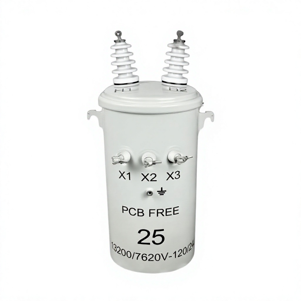 15kVA-250kVA 11kV/13.8kV Single Phase Pole Mounted Transformer ANSI IEC Design Oil Filled Distribution Transformer (D11)
