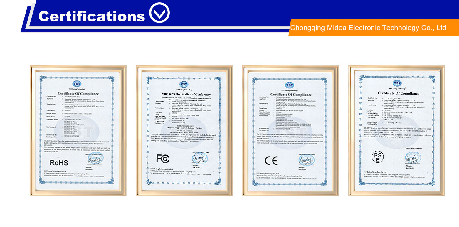 Certifications