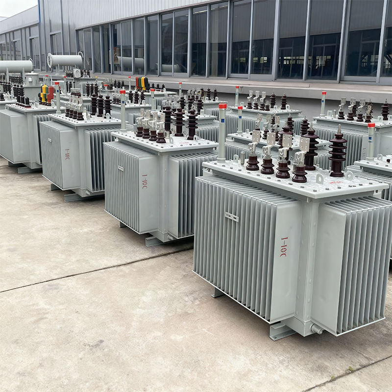 MingZheng SH21 11kv/0.4kv 30kva-2500kva Customizable Three-Phase Amorphous Alloy Oil-Immersed Aluminum Distribution Transformer