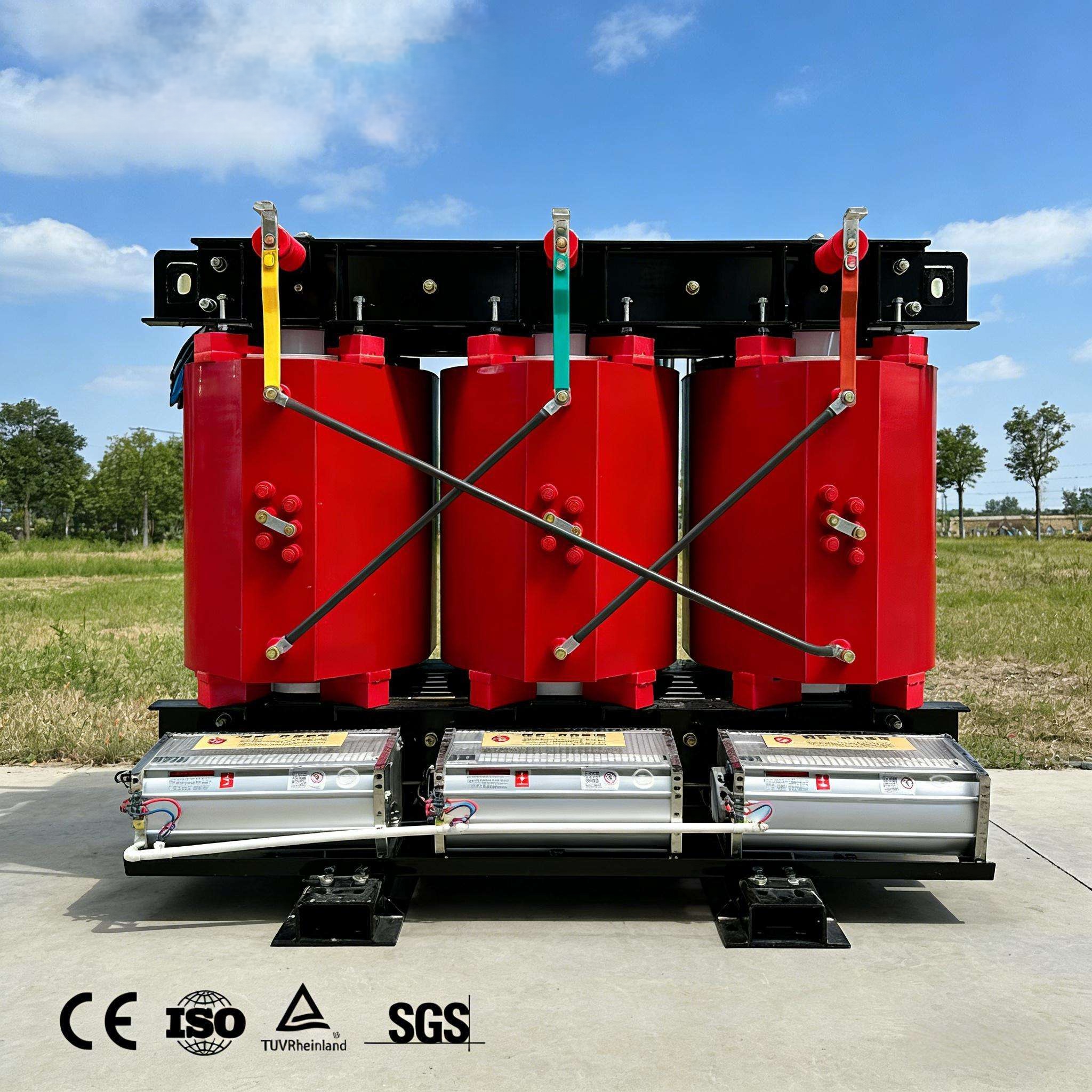 MingZheng SCBH19 10kV/0.4kV 100kva 315kva500KVA Dry-type Amorphous Alloy Distribution Transformer Customized Voltage Transformer