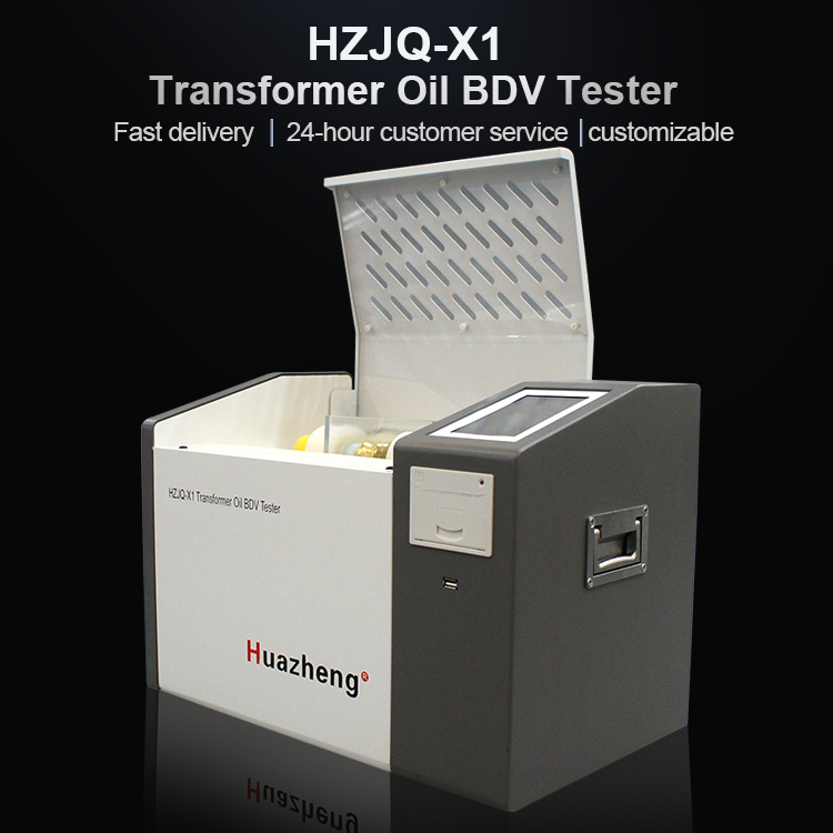 Dielectric Oil BDV Test Kit / 80kV Insulation Oil Breakdown Voltage Tester / Transformer Oil Pressure Analyzer